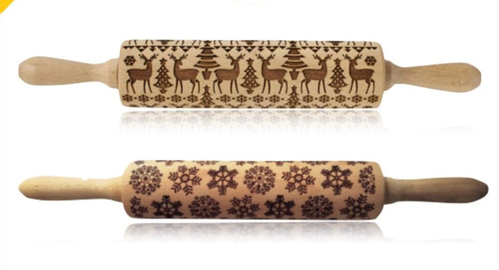 Rolling Pin Christmas Embossing by 253444