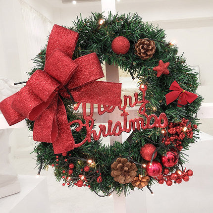 Christmas Door Hanging Scene Arrangement Garland by 253444
