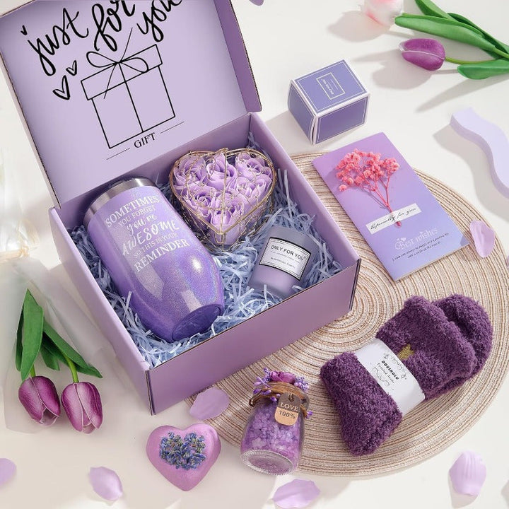 Cesta Spa Feminina Em Poliéster Presente Inspirador Para Ela