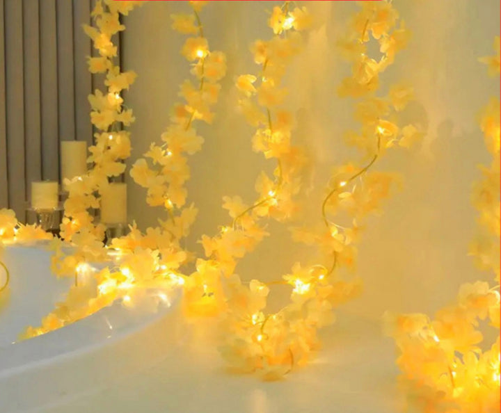 Sakura Lighting Chain Outdoor Atmosphere Led Christmas Rattan Lighting Chain by 253444