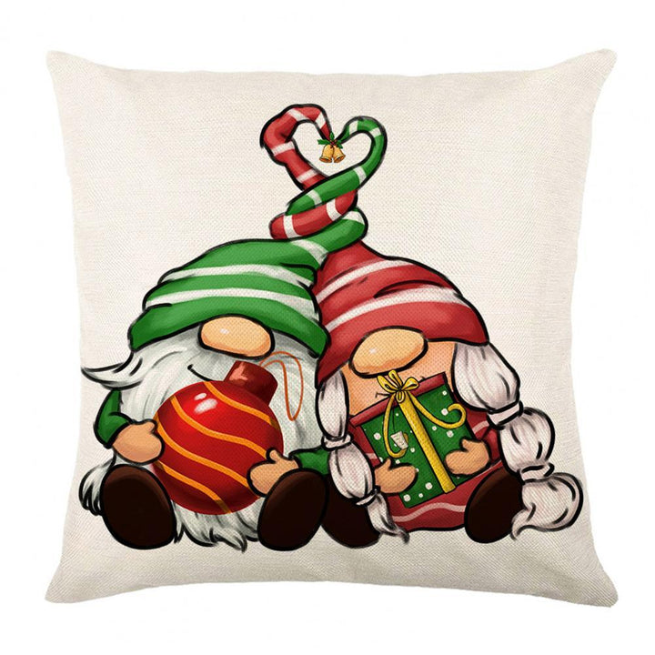 Christmas Light Luxury Sofa Cushion Gift Flannel by 253444