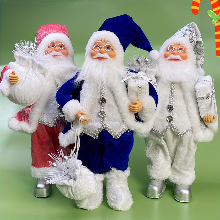 Figura Papai Noel 12 Polegadas Decoração Natal Para Festas by Casa Perfeita