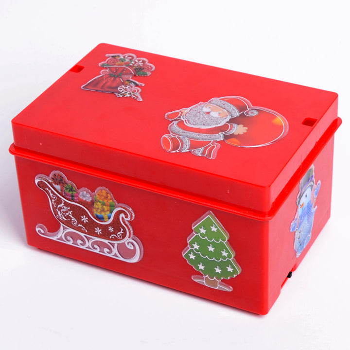 Electric lift Christmas music gift box by 253444