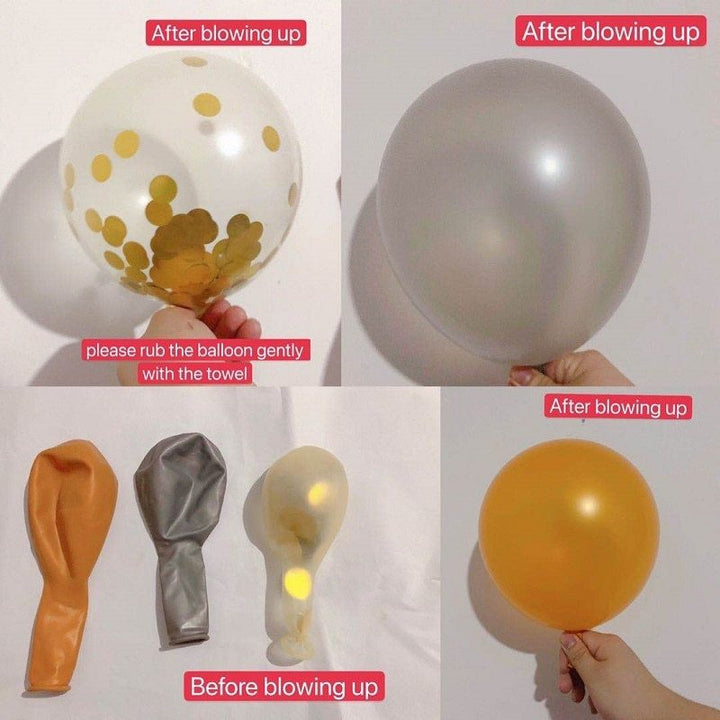 Birthday Party Aluminum Film Balloon Decoration by 253444