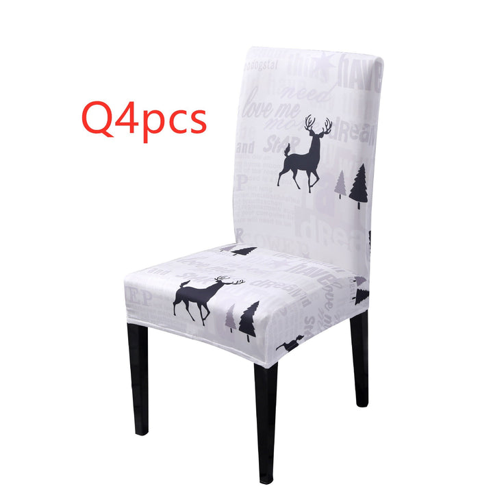 Christmas universal elastic chair cover by 253444