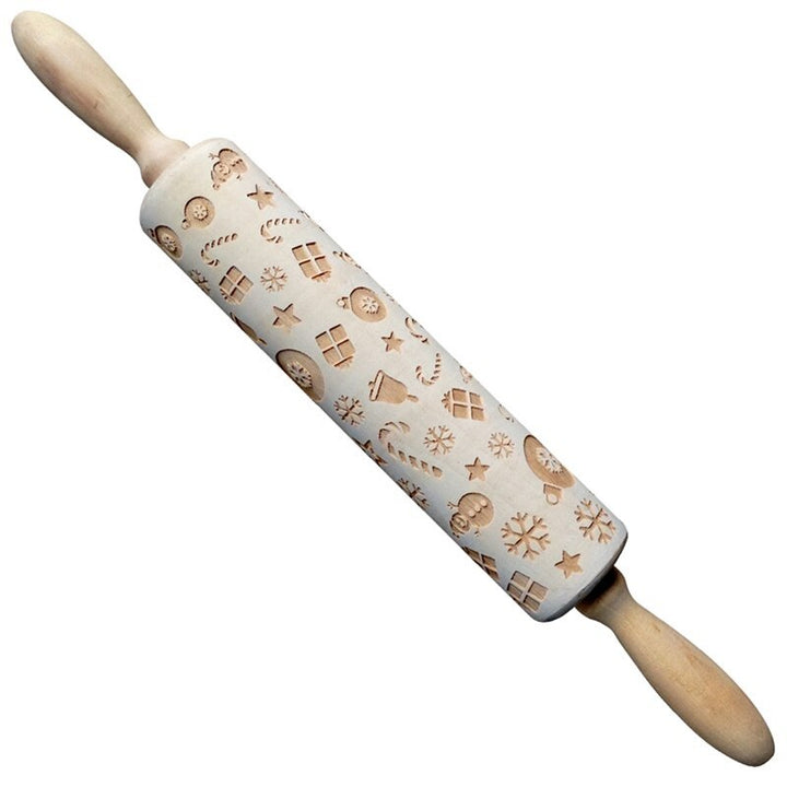 Rolling Pin Christmas Embossing by 253444
