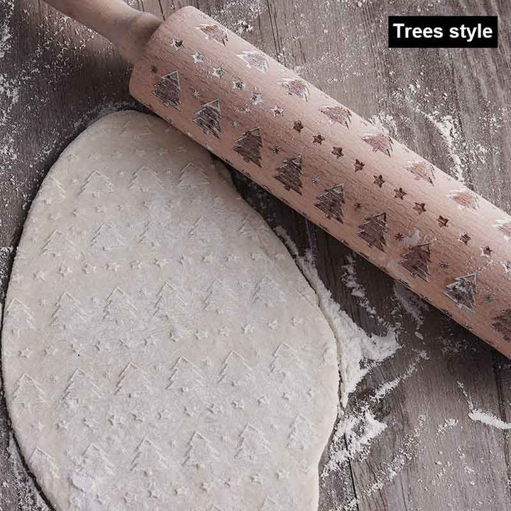 Rolling Pin Christmas Embossing by 253444