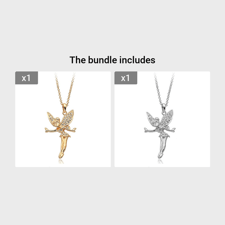 Colar Anjo Pingente Asas Elegante Versátil Presente Ideal