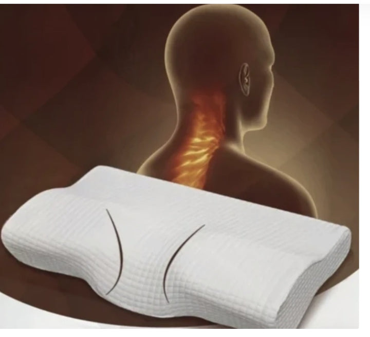 Travesseiro Ortopédico de Pescoço Slow Rebound: Conforto Superior com Espuma de Memória para Noites Restauradoras!