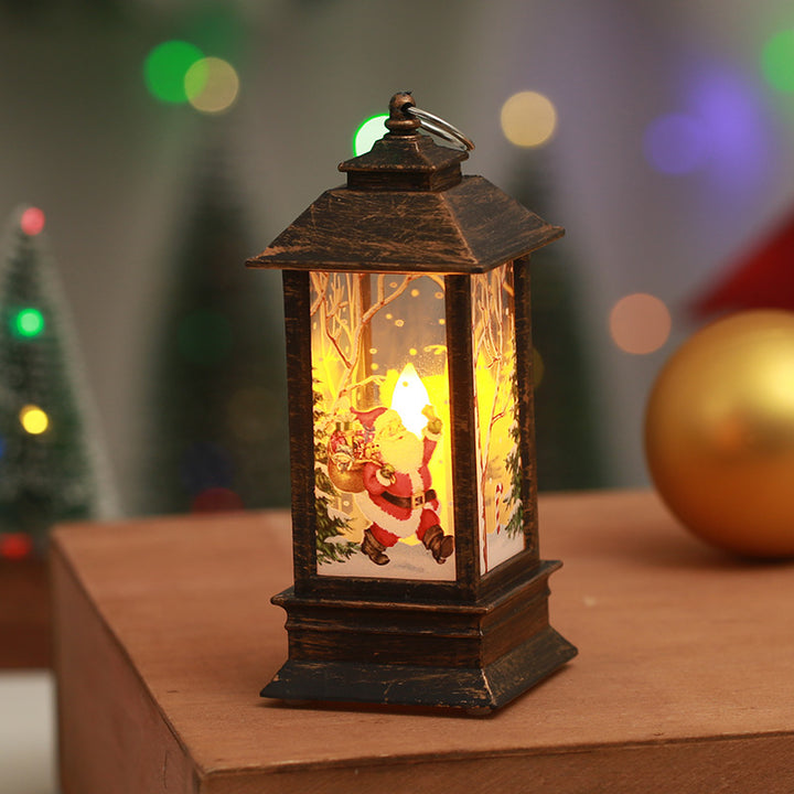 Christmas Decorations Flame Candlestick Lamp by 253444