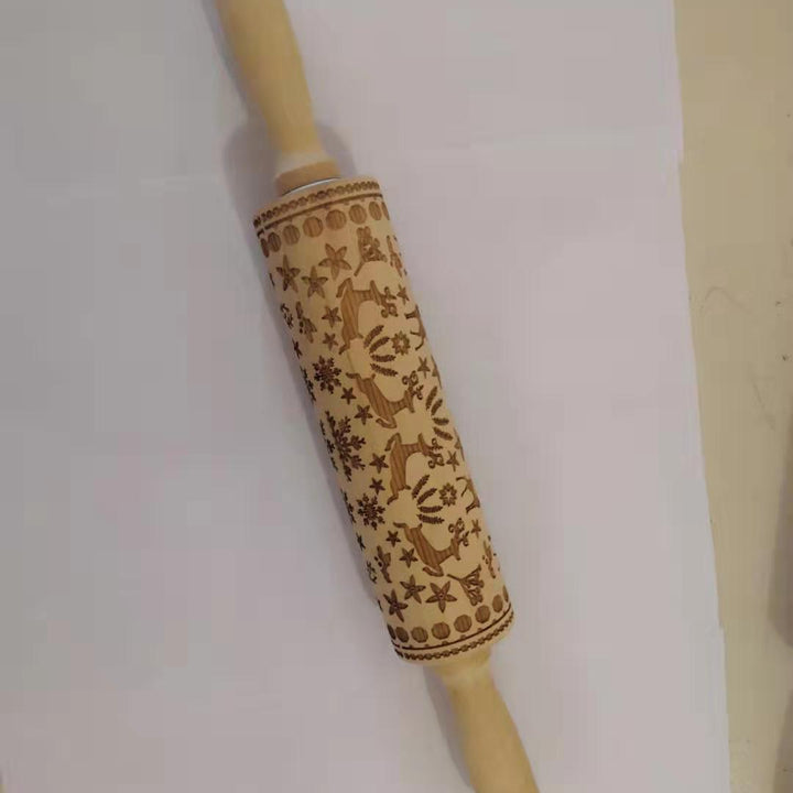 Rolling Pin Christmas Embossing by 253444