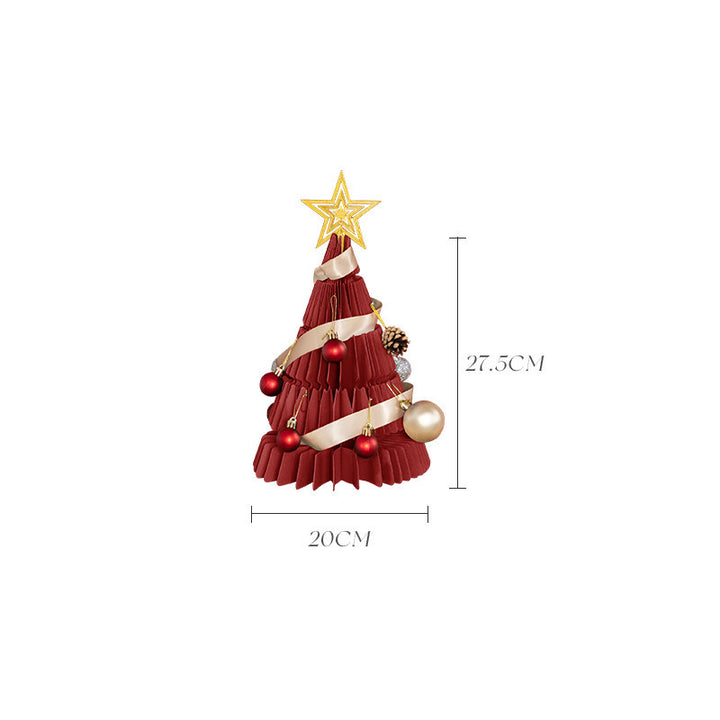 Origami Christmas Tree Decoration Creative Ornaments by 253444