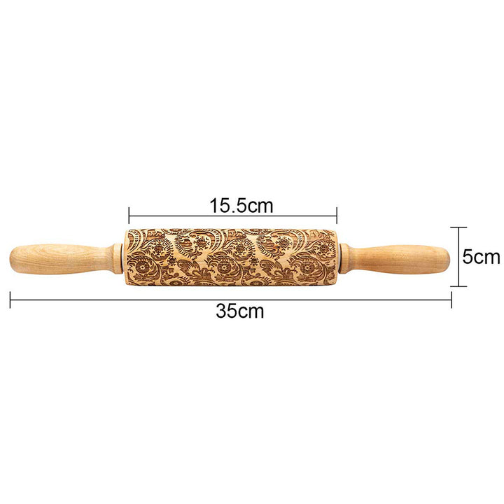 Rolling Pin Christmas Embossing by 253444