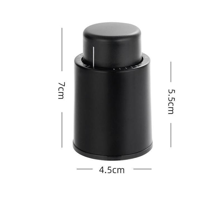 Rolha de Vinho a Vácuo Reutilizável Preserva Frescor