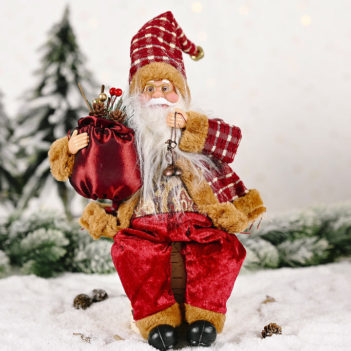 Santa Claus doll ornaments by 253444