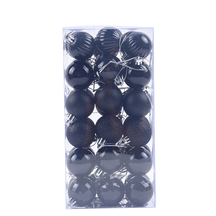 Bolas de Natal Coloridas 36 Peças Caixa Completa Casa by 253444