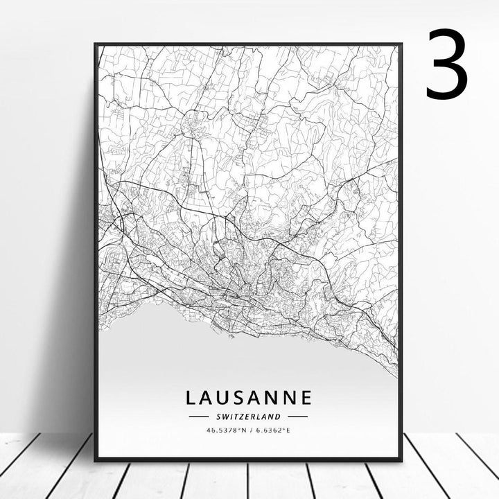 Poster Em Canvas Impressão De Alta Qualidade Para Casa