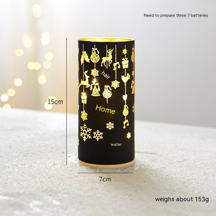 Christmas Luminous Glass Desktop Decoration by 253444