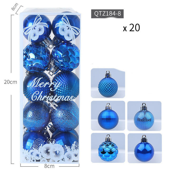 Christmas Ball Minimalist Decorations Hanging Set by 253444