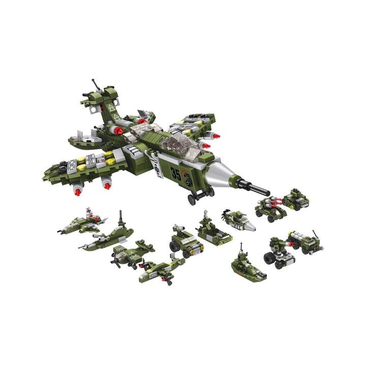 Blocos de Montar Cubic 25 em 1 Multikids Compatível com Outras Peças