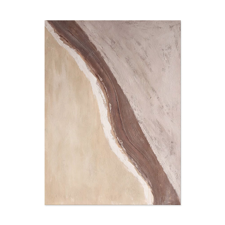 Handmade Oil Painting Canvas Wall Art Decoration Modern Abstract Waves Beaches Pictures Artwork Room Aesthetic For Home Decor Rolled Frameless Unstretched Painting by 253444