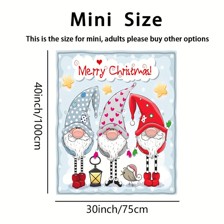 Manta de Natal Reversível Quatro Estações para Sofá Cama