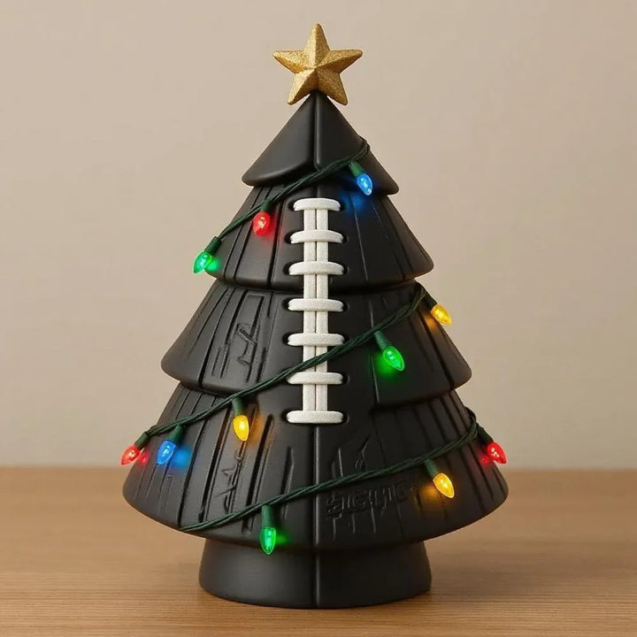 Christmas Decoration Football Christmas Tree by 253444