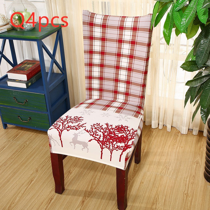 Christmas universal elastic chair cover by 253444