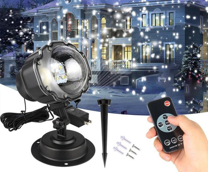LED Christmas Light Projector Snow Projection Lamp by 253444