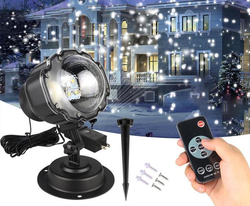 LED Christmas Light Projector Snow Projection Lamp by 253444