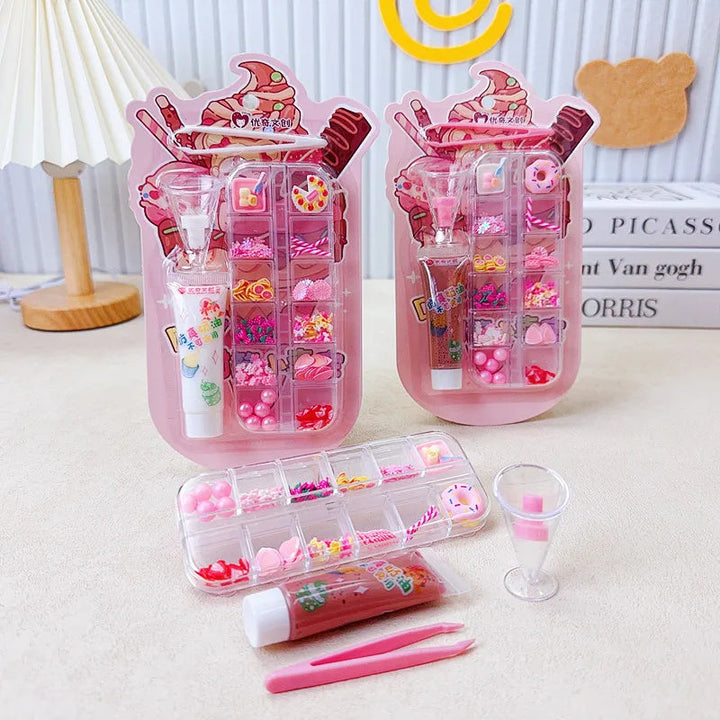 Kit DIY Criativo De Sorvete Em Simulação Para Crianças