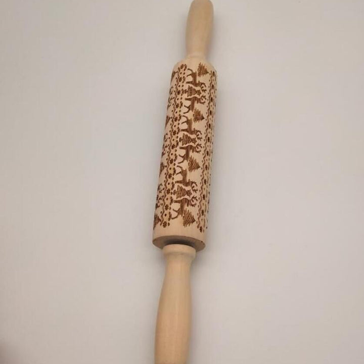 Rolling Pin Christmas Embossing by 253444