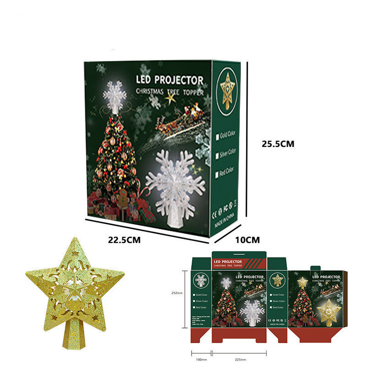 New Christmas Tree Top Star Projector by 253444