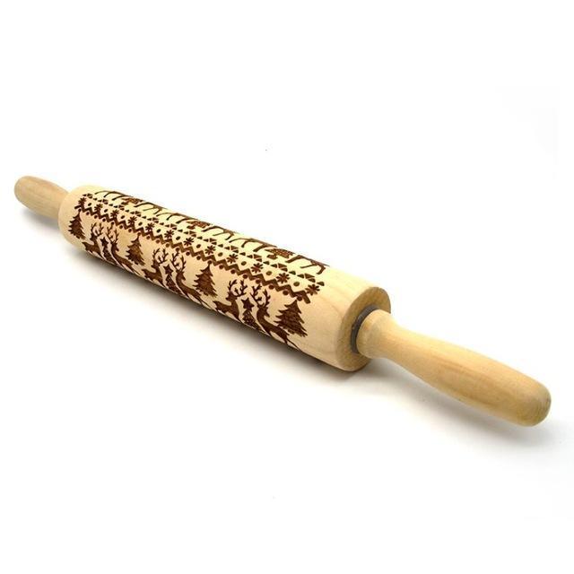 Rolling Pin Christmas Embossing by 253444
