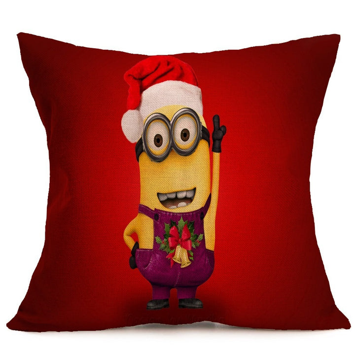 Christmas festive pattern car sofa pillow pillowcase by 253444