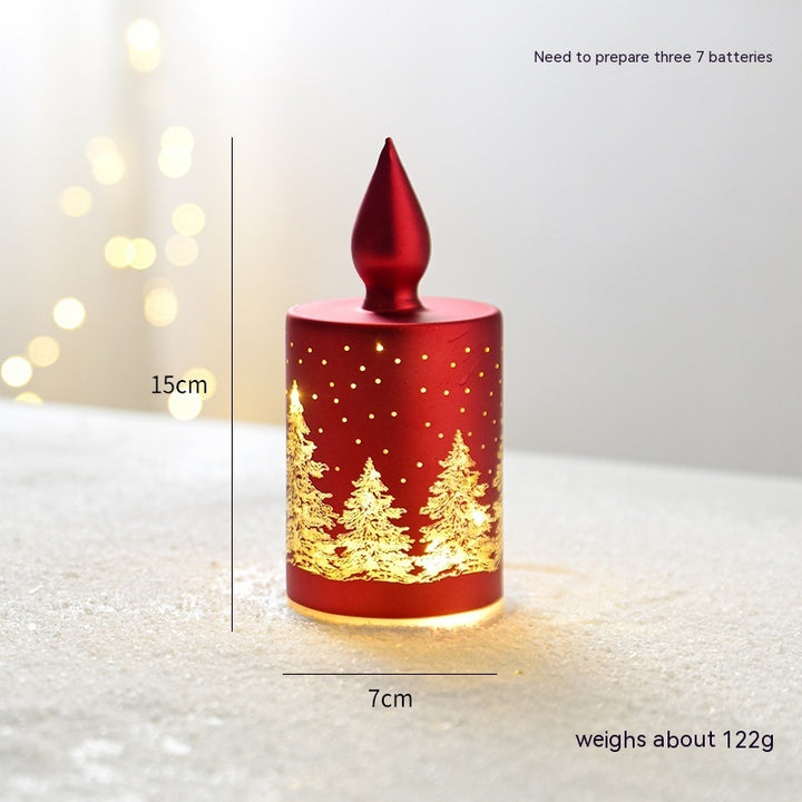Christmas Luminous Glass Desktop Decoration by 253444