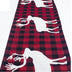Christmas Elk Snowman Table Runner Merry Christmas Decorations by 253444