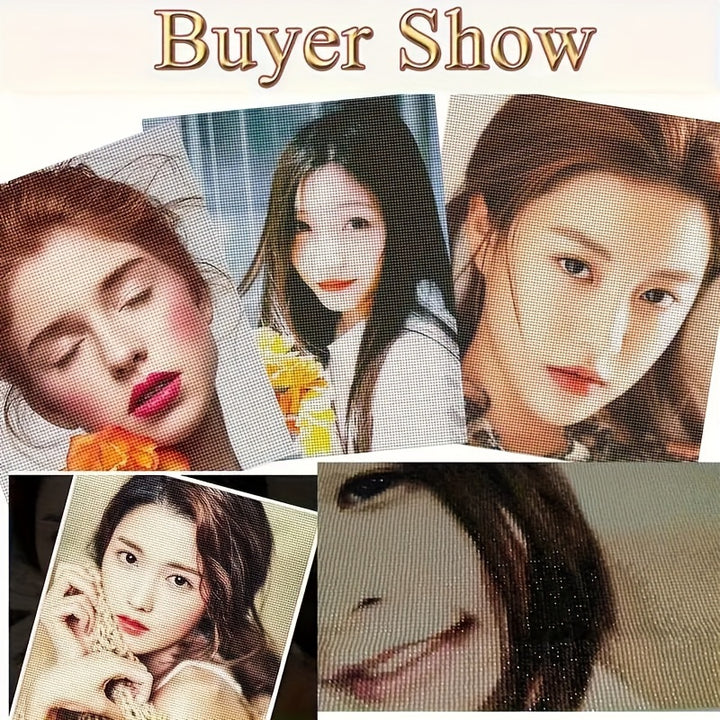 Kit Pintura Diamantes 5D com Foto Brilho Para Presentes