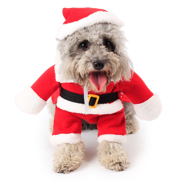 Pet Christmas Decoration Costume Pet Standing Costume by 253444