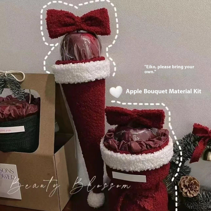 Christmas Gift Christmas Eve Single Bow Christmas Eve Fruit Bouquet by 253444
