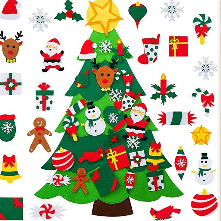 Felt cloth to decorate the Christmas tree by 253444