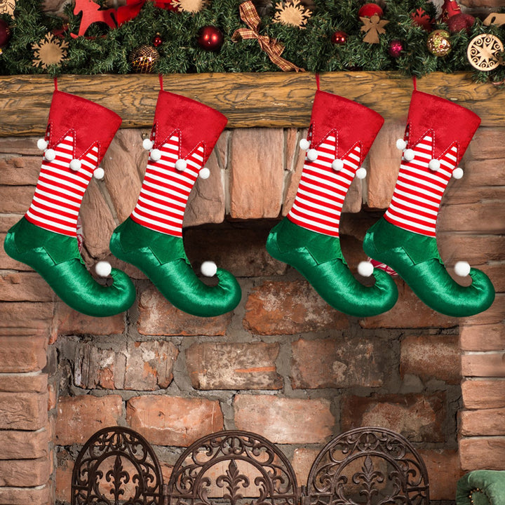 Christmas Decorations Elf Christmas Stockings Gift Bag by 253444