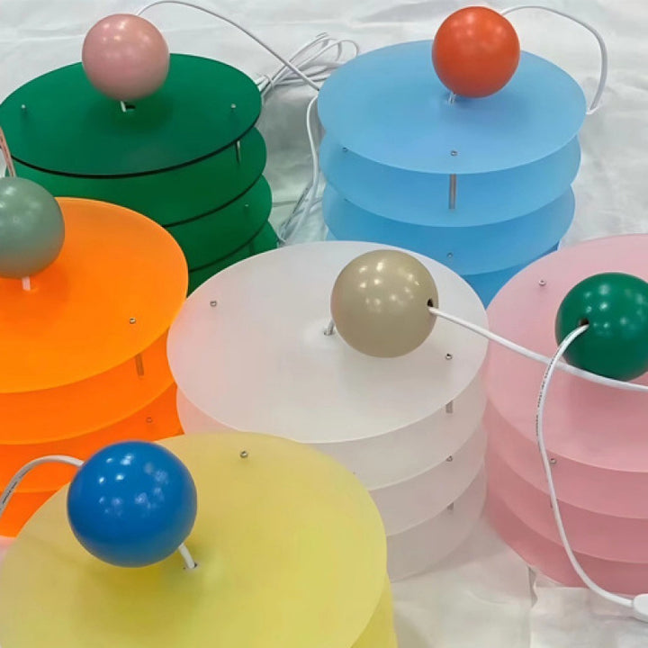 Lustre Ajustável Estilo Macaron
