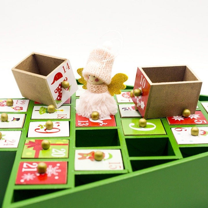 Christmas decoration wooden calendar by 253444