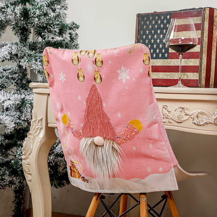 Christmas Decorations Chair Cover by 253444