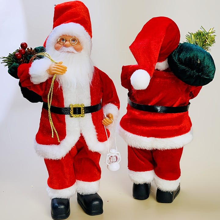 Figura Papai Noel 12 Polegadas Decoração Natal Para Festas by Casa Perfeita