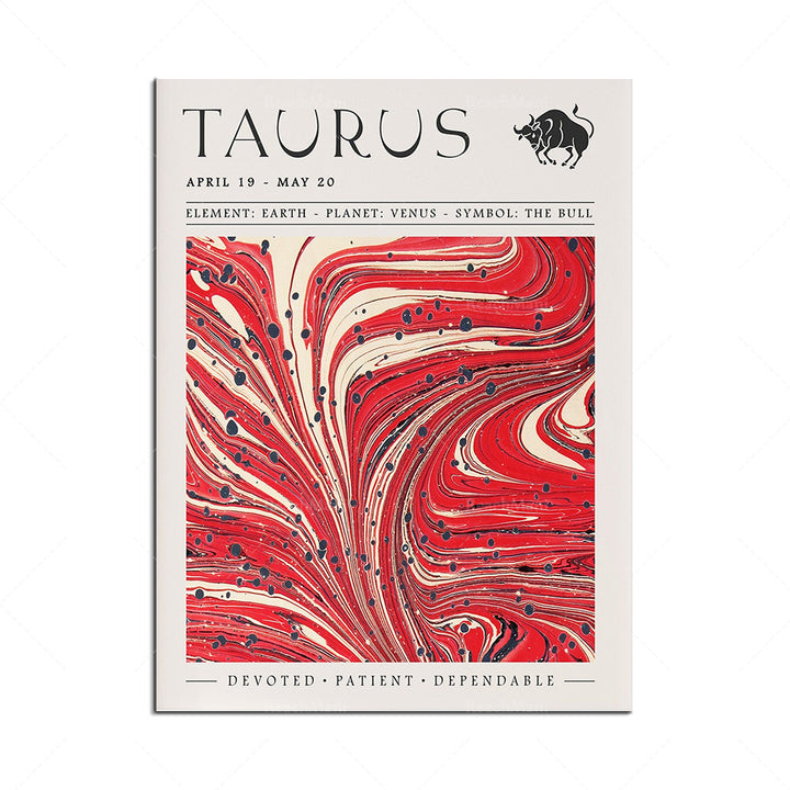 Printed Abstract Aesthetic Living Room Wall Decor Poster by 253444