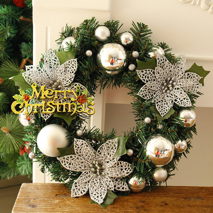 Christmas Decorations Christmas Wreath Home Decor For Home Garden Decorations Mall Door Decoration by 253444