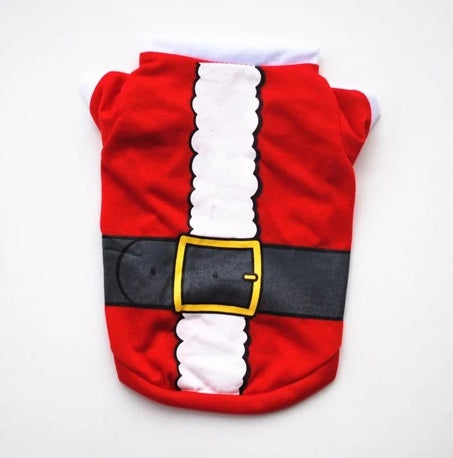 Dog Christmas Costume Sweatshirt Vest Clothes by 253444