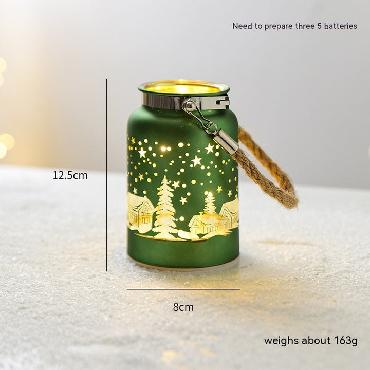 Christmas Luminous Glass Desktop Decoration by 253444